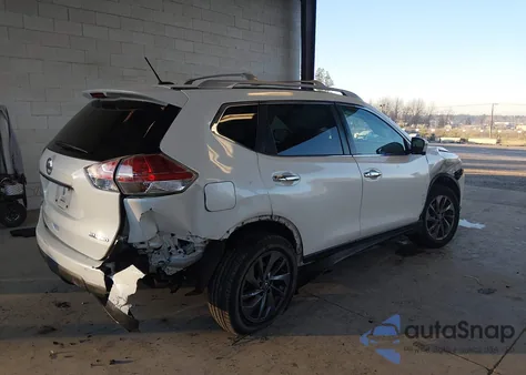 2016 Nissan Rogue Sl z USA, uszkodzony, nr VIN 5N1AT2MV5GC850417